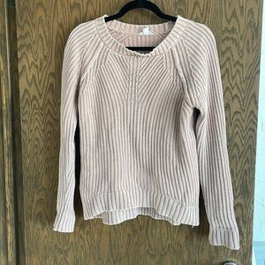 Tribal Women's Sweater in Light Pink